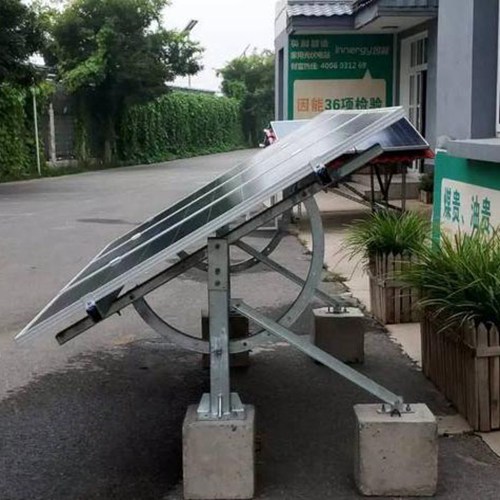 手动可调节光伏支架系统